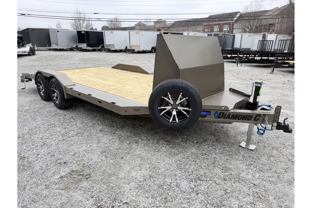 New 2026 DiamondC, 16' Car Hauler, 102" wide w/ Drive-Over Fenders GTF235