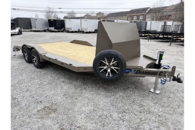 New 2026 DiamondC, 16' Car Hauler, 102  wide w/ Drive-Over Fenders GTF235