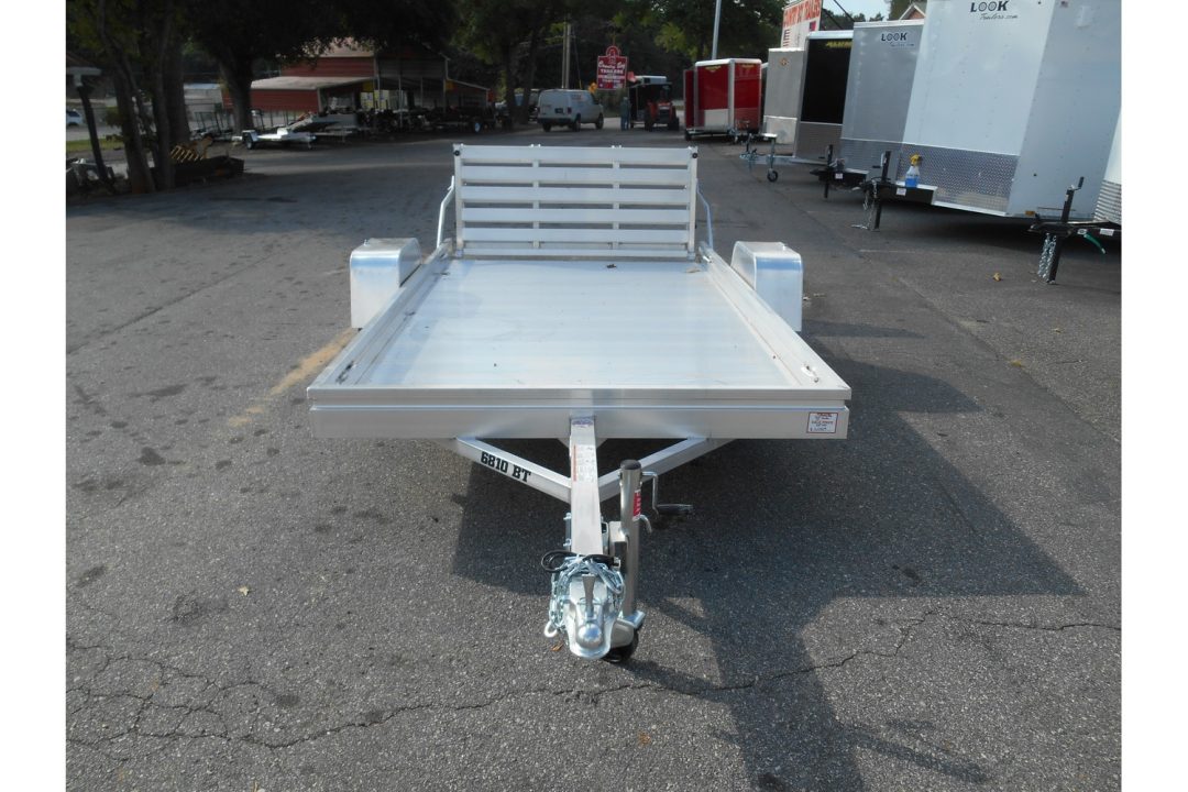 New 2027 Aluma 72"x10' Utility, Bi-Fold Tailgate, 7" Sides 7210H-S-BT