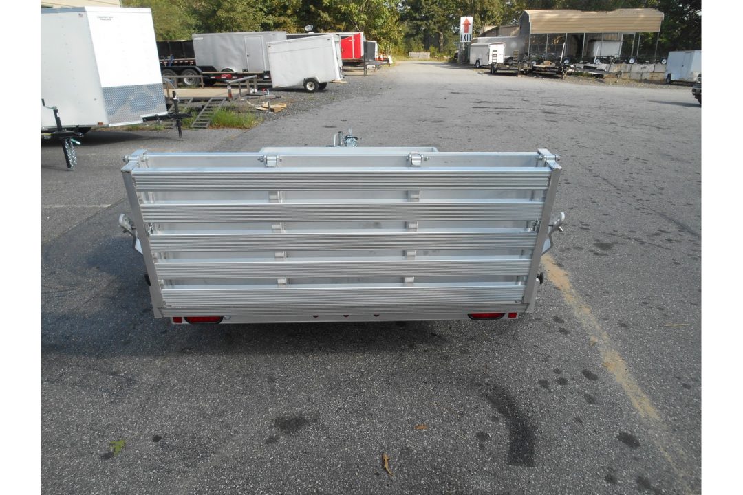 New 2027 Aluma 72"x10' Utility, Bi-Fold Tailgate, 7" Sides 7210H-S-BT