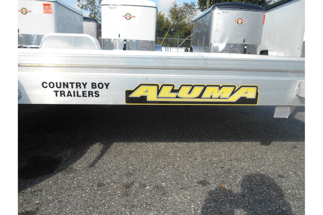 New 2027 Aluma 72"x10' Utility, Bi-Fold Tailgate, 7" Sides 7210H-S-BT