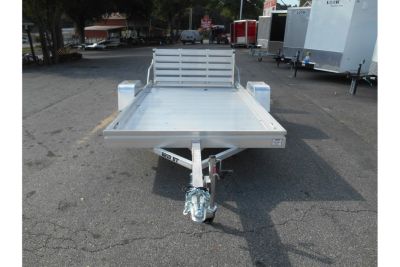 New 2027 Aluma 72"x10' Utility, Bi-Fold Tailgate, 7" Sides 7210H-S-BT