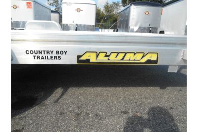 New 2027 Aluma 72"x10' Utility, Bi-Fold Tailgate, 7" Sides 7210H-S-BT