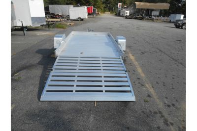 New 2027 Aluma 72"x10' Utility, Bi-Fold Tailgate, 7" Sides 7210H-S-BT