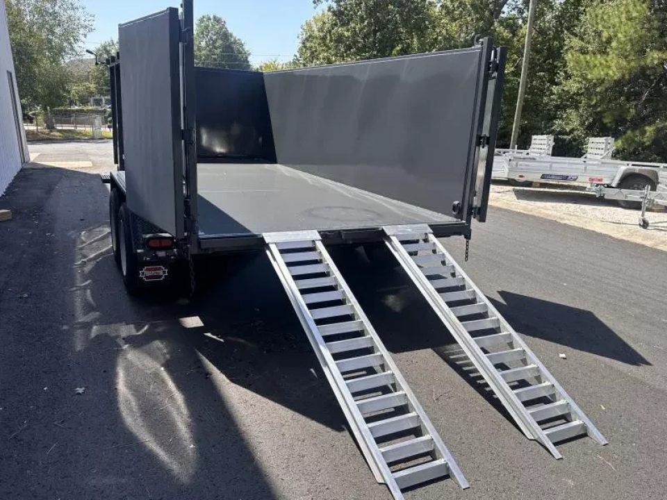 New 2026 Covered Wagon 7x16 Dump, 4' sides, 16K GVWR