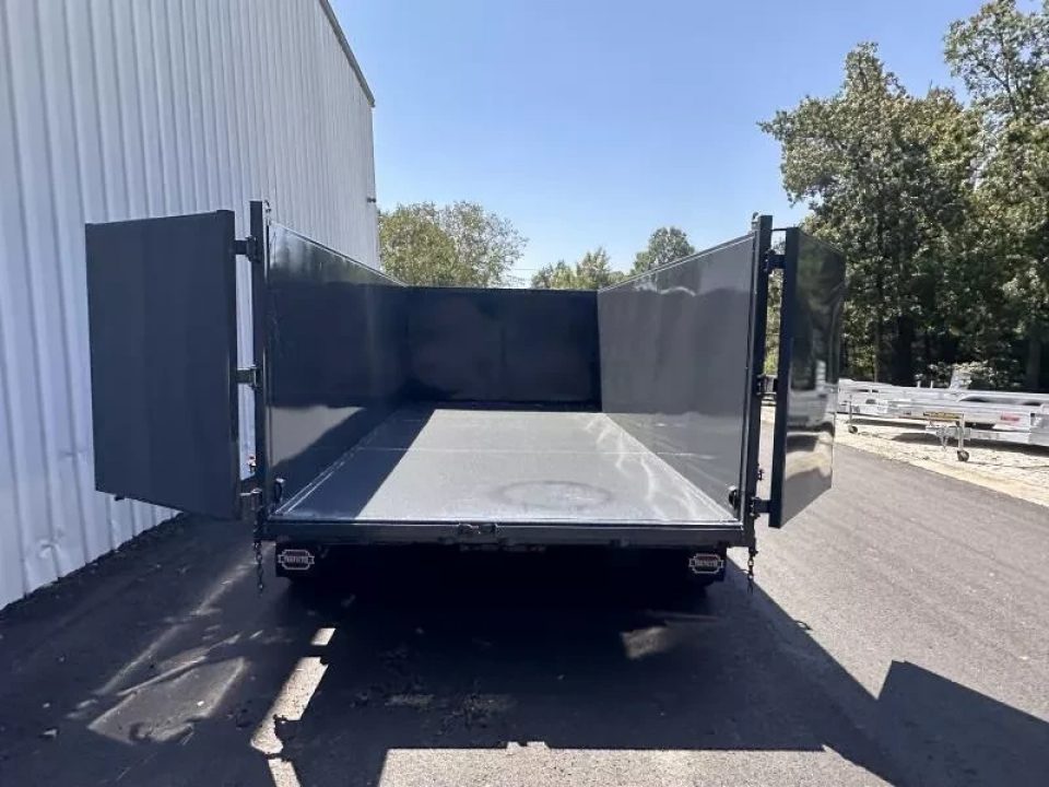 New 2026 Covered Wagon 7x16 Dump, 4' sides, 16K GVWR