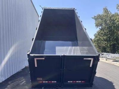 New 2026 Covered Wagon 7x16 Dump, 4' sides, 16K GVWR