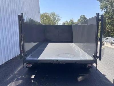 New 2026 Covered Wagon 7x16 Dump, 4' sides, 16K GVWR