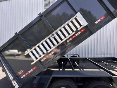 New 2026 Covered Wagon 7x16 Dump, 4' sides, 16K GVWR
