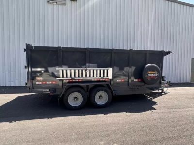 New 2026 Covered Wagon 7x16 Dump, 4' sides, 16K GVWR