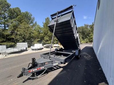 New 2026 Covered Wagon 7x16 Dump, 4' sides, 16K GVWR