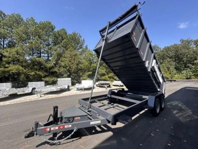 New 2026 Covered Wagon 7x16 Dump, 4' sides, 16K GVWR