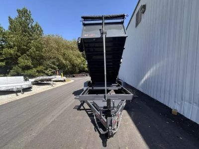 New 2026 Covered Wagon 7x16 Dump, 4' sides, 16K GVWR