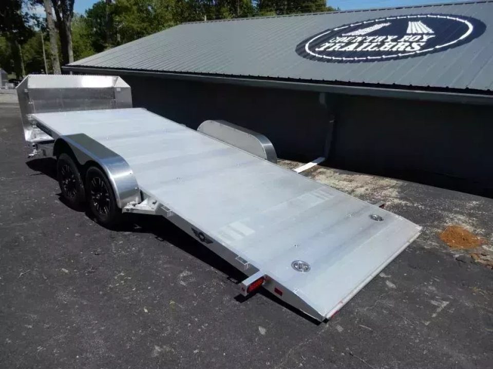 New 2027 Aluma 82"x20' Car Hauler, Full-Tilt Bed 8220H