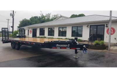 New 2026 Diamond C 8.5x20' Equipment, Deckover w/Dove & Ramps DEC207