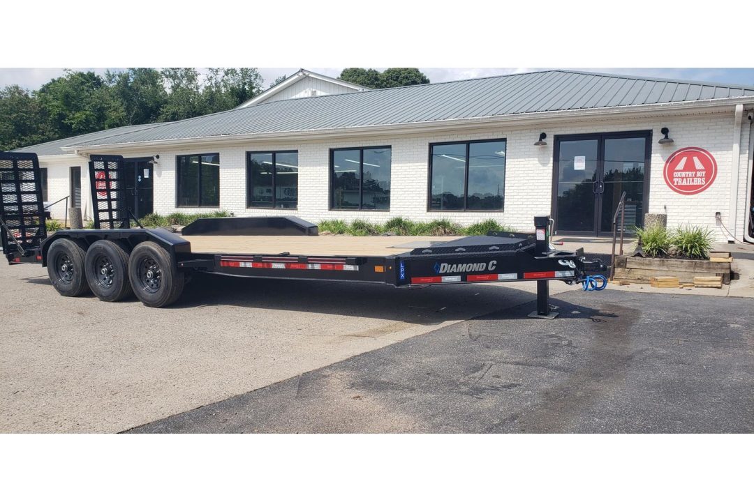 New 2026 Diamond C 82'x22' Equipment, Triple Axle, 24k GVWR, Ramps LPX307