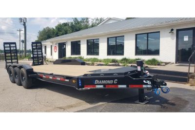 New 2026 Diamond C 82'x22' Equipment, Triple Axle, 24k GVWR, Ramps LPX307