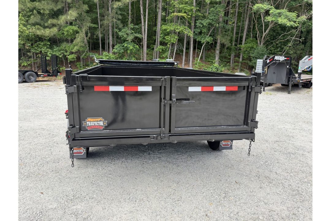 New 2026 Covered Wagon 7x14 Dump, 2' Sides, Ramps, Tarp, Spare