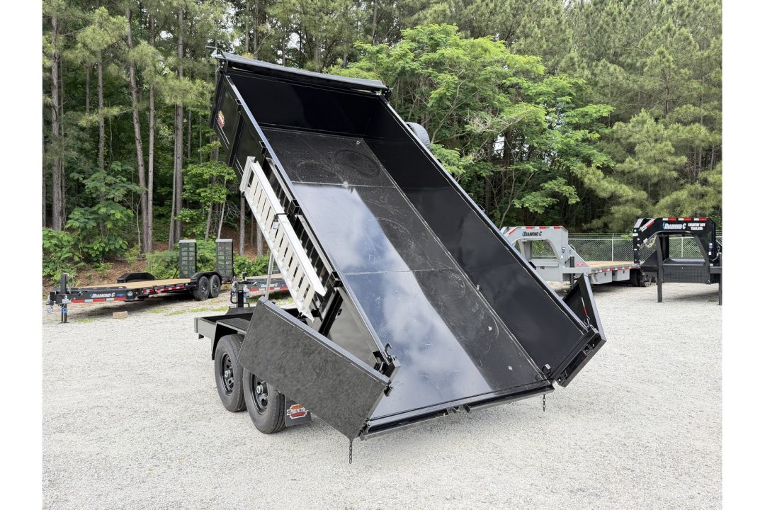 New 2026 Covered Wagon 7x14 Dump, 2' Sides, Ramps, Tarp, Spare
