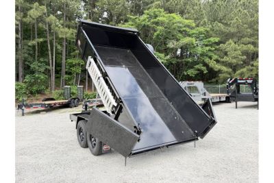 New 2026 Covered Wagon 7x14 Dump, 2' Sides, Ramps, Tarp, Spare