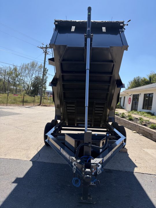 New 2027 Diamond C 77x12' Dump, 44" Sides, 2-6K Axles MDT206L