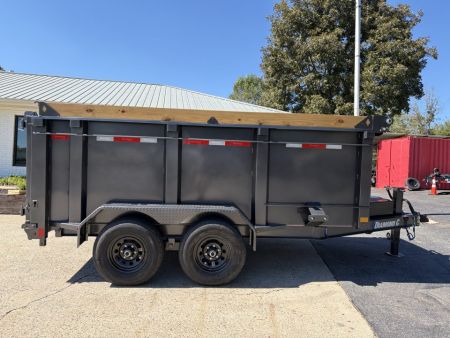 New 2027 Diamond C 77x12' Dump, 44" Sides, 2-6K Axles MDT206L