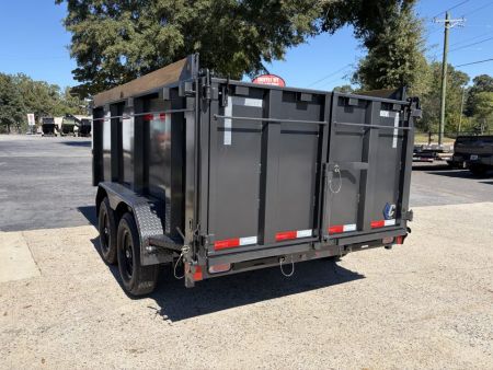 New 2027 Diamond C 77x12' Dump, 44" Sides, 2-6K Axles MDT206L