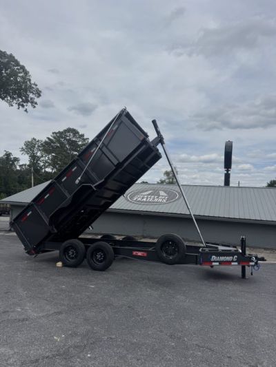 New 2026 Diamond C 81x16' Dump, 44" Sides, 8K axles, LPT208