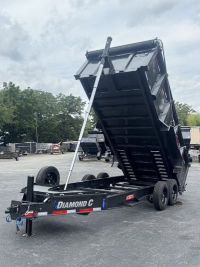 New 2026 Diamond C 81x16' Dump, 44" Sides, 8K axles, LPT208