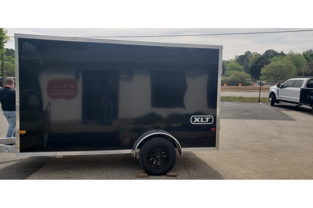 New 2026 ALCOM 6x12' Enclosed, All Aluminum, 76" Int. Height