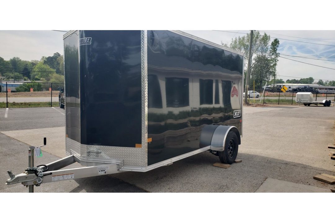 New 2026 ALCOM 6x12' Enclosed, All Aluminum, 76" Int. Height