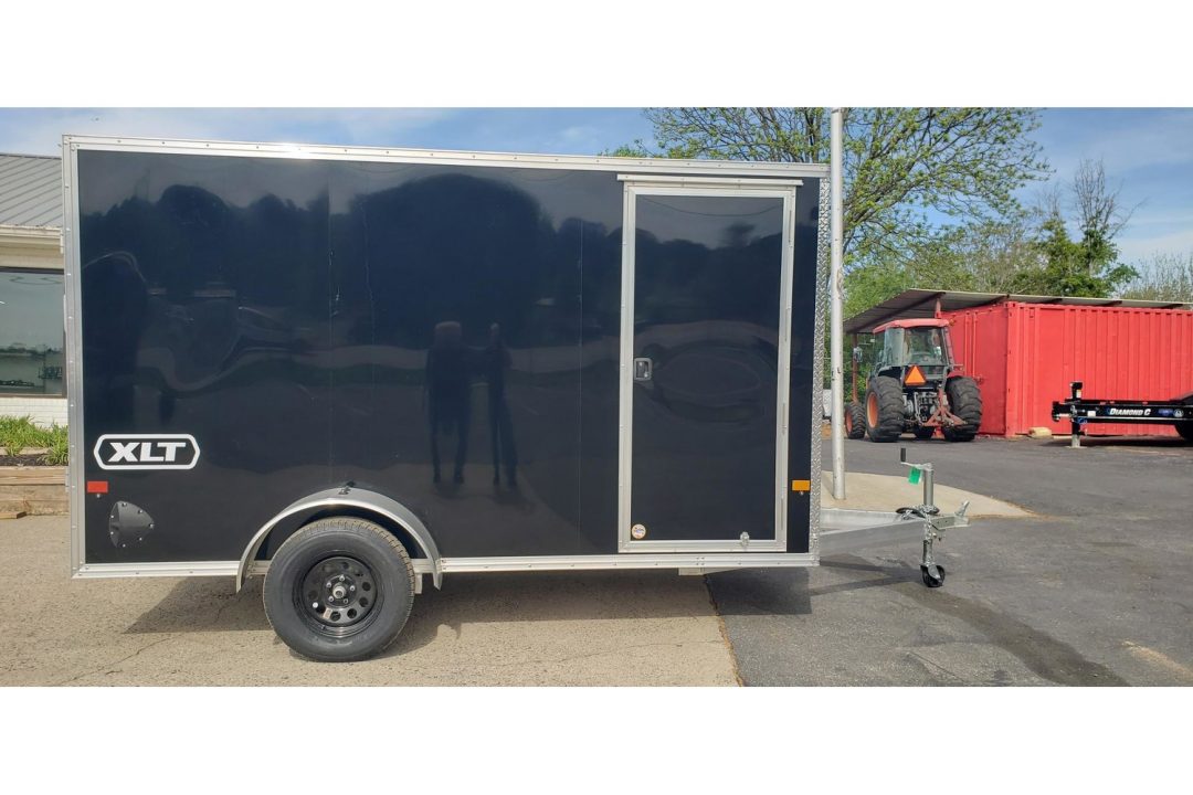 New 2026 ALCOM 6x12' Enclosed, All Aluminum, 76" Int. Height