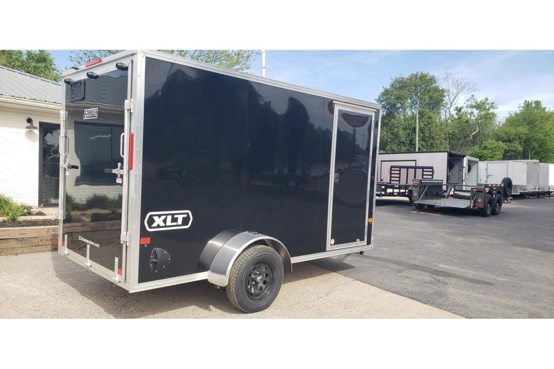 New 2026 ALCOM 6x12' Enclosed, All Aluminum, 76" Int. Height
