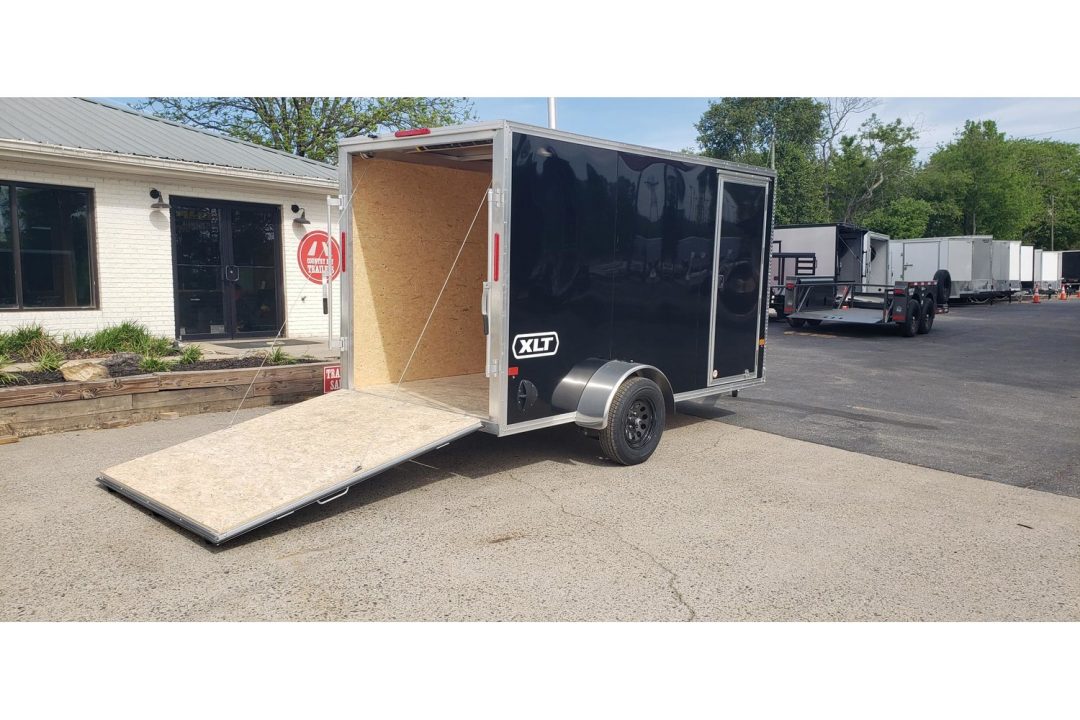 New 2026 ALCOM 6x12' Enclosed, All Aluminum, 76" Int. Height