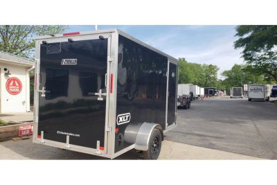 New 2026 ALCOM 6x12' Enclosed, All Aluminum, 76" Int. Height