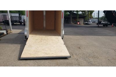 New 2026 ALCOM 6x12' Enclosed, All Aluminum, 76" Int. Height