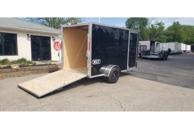 New 2026 ALCOM 6x12' Enclosed, All Aluminum, 76" Int. Height