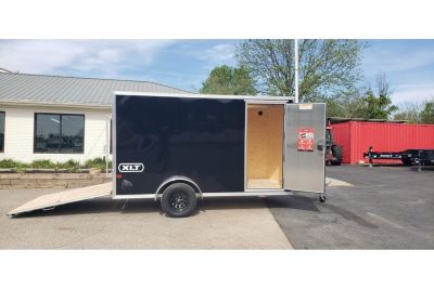 New 2026 ALCOM 6x12' Enclosed, All Aluminum, 76" Int. Height
