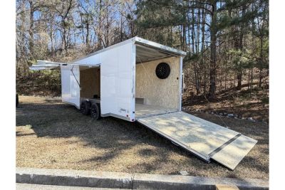 New 2026 ATC 8.5x24 Car Hauler, 7' Height, Escape Door ROM400