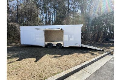 New 2026 ATC 8.5x24 Car Hauler, 7' Height, Escape Door ROM400