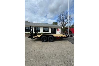 New 2027 Currahee 82x16 Equipment, 2' Dove & 5' Ramps, 14K GVWR