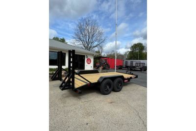 New 2027 Currahee 82x16 Equipment, 2' Dove & 5' Ramps, 14K GVWR