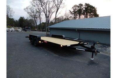 New 2027 Currahee 7'x16' Car Hauler, 16' Straight Deck, 7k GVWR