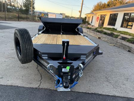 New 2027 Diamond C 82x22' Equipment, 16' Tilt, 6' Stationary HDT210