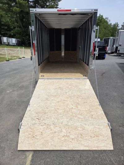 New 2026 Nitro 6x12 aluminum cargo trailer rear ramp torsion axle Cargo / Enclosed Trailer