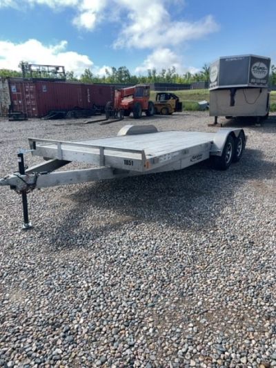Used 2024 Rainbow Trailers 16 + 2 ALUM SLIDE IN RAMPS Car Hauler
