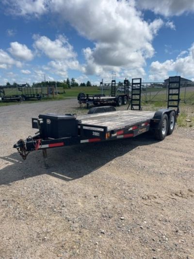 Used 2024 Rainbow Trailers 83 X 16 + 2 W/WINCH CAR/EQUIPMENT Equipment Trailer