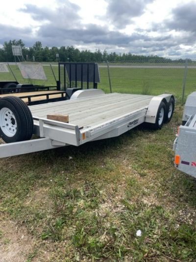 New 2025 Rainbow Trailers ALUM 83 X 18 TANDEM AXLE Car Hauler