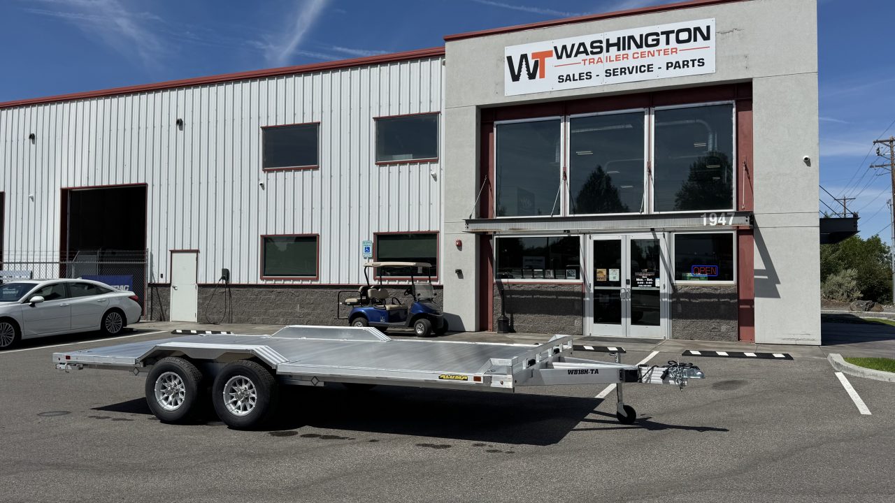 New 2027 Aluma 8.5 X 18 WB 10K Utility Trailer