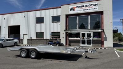New 2027 Aluma 8.5 X 18 WB 10K Utility Trailer